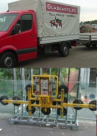 Lieferung mit eigenem Fuhrpark
